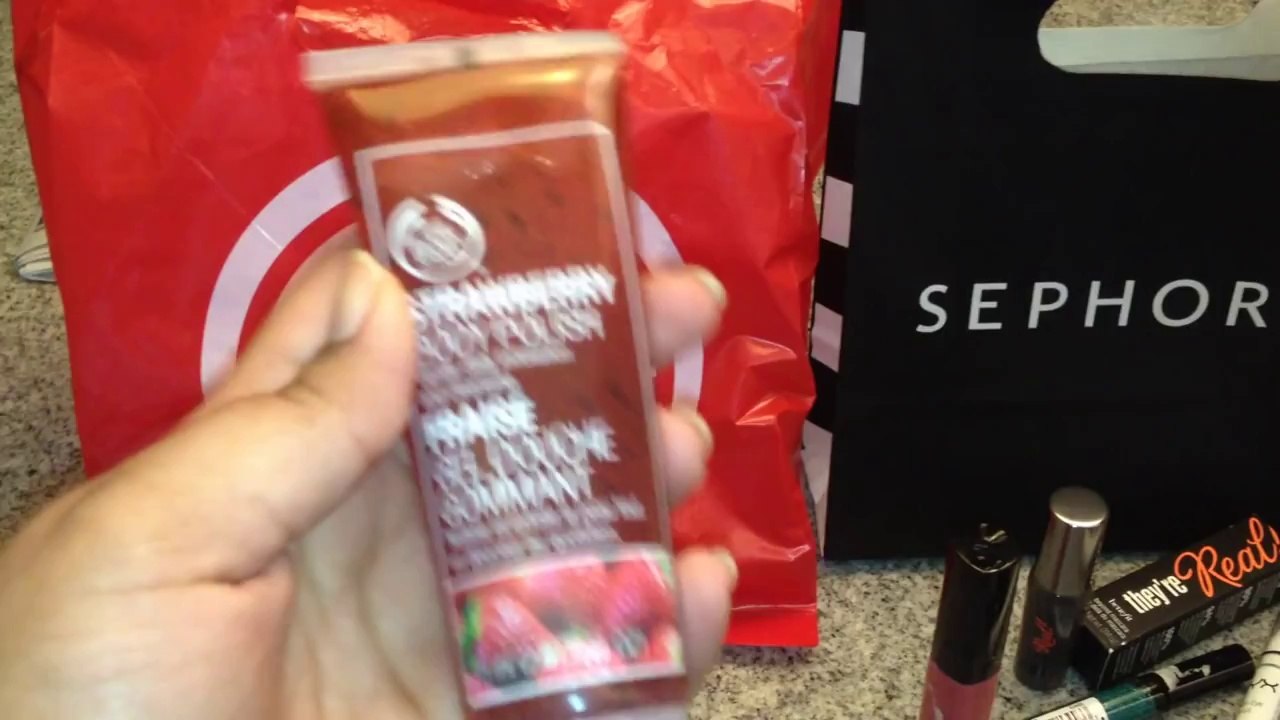 مشترياتي من سيفورا و بودي شوب - Sephora _ The Body Shop Haul