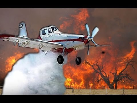 Water bombing aircraft crash kills pilot and starts new bush fire