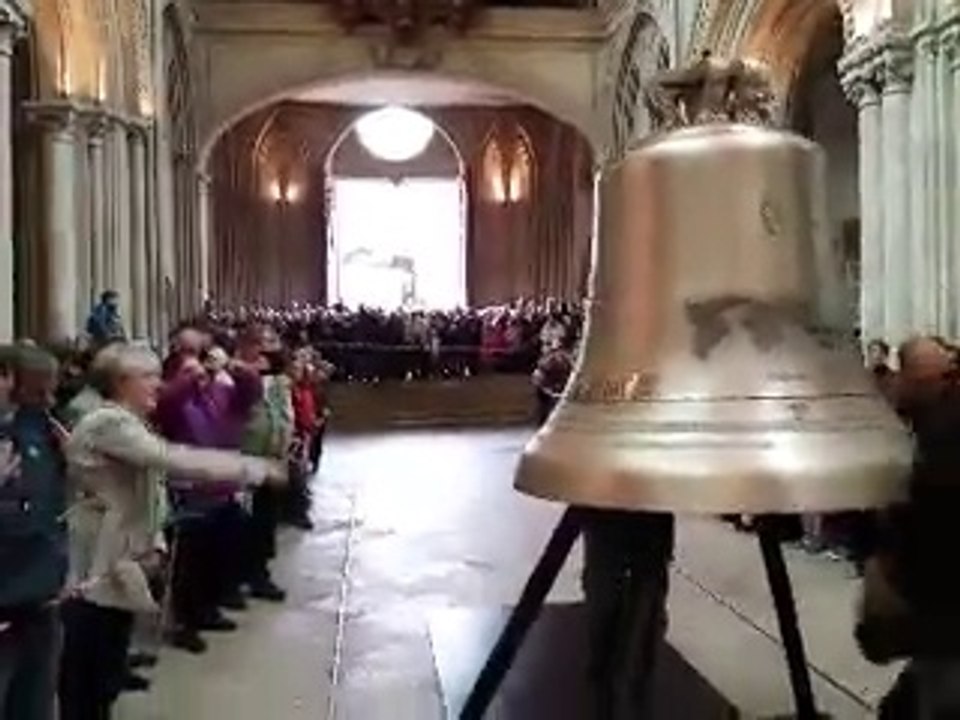 Thérèse-Bénédicte entre dans la cathédrale