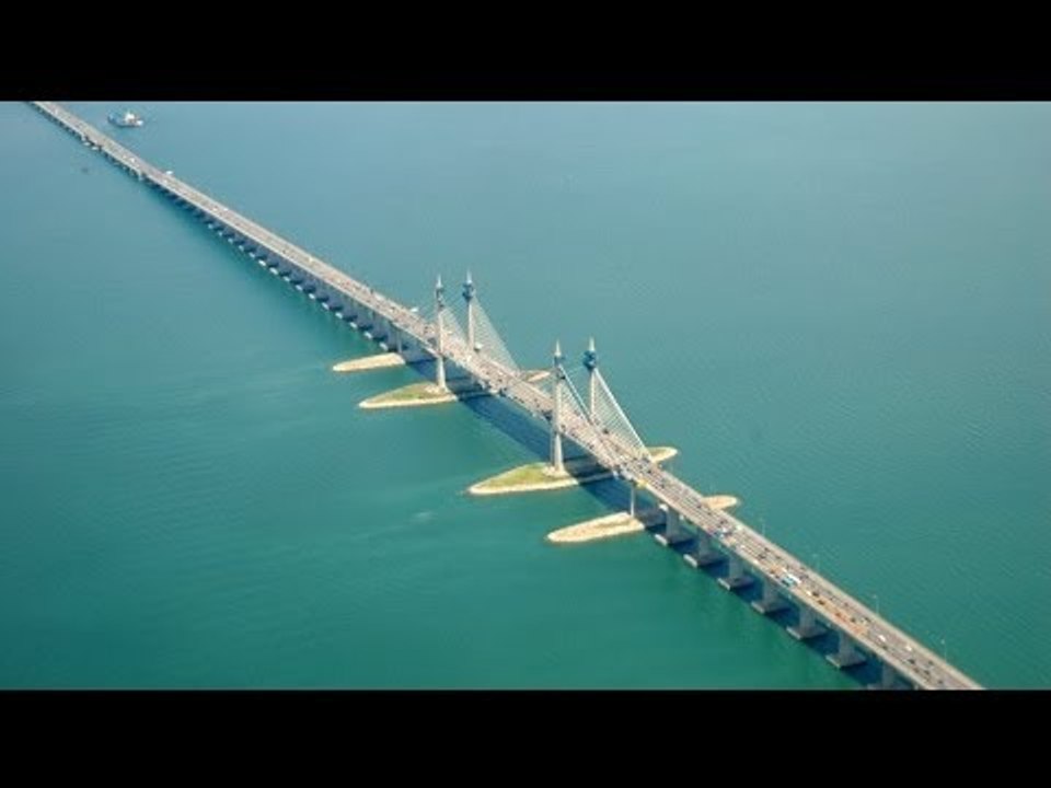 Longest bridge in Southeast Asia nearly ready for use in Penang, Malaysia