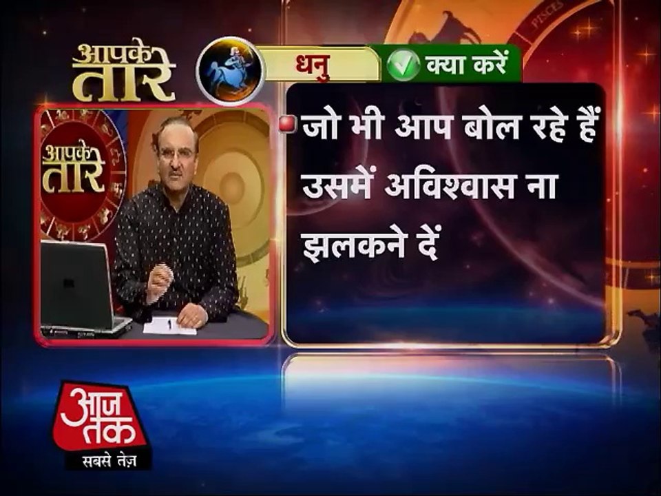Sagittarius - 23 April 2014 (Aapke Taare)