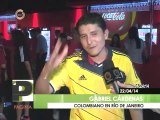 Aficionados del fútbol hablan sobre la Copa del Mundo