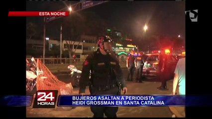 Asaltan a periodista Heidi Grossman cuando se encontraba a bordo de su vehículo