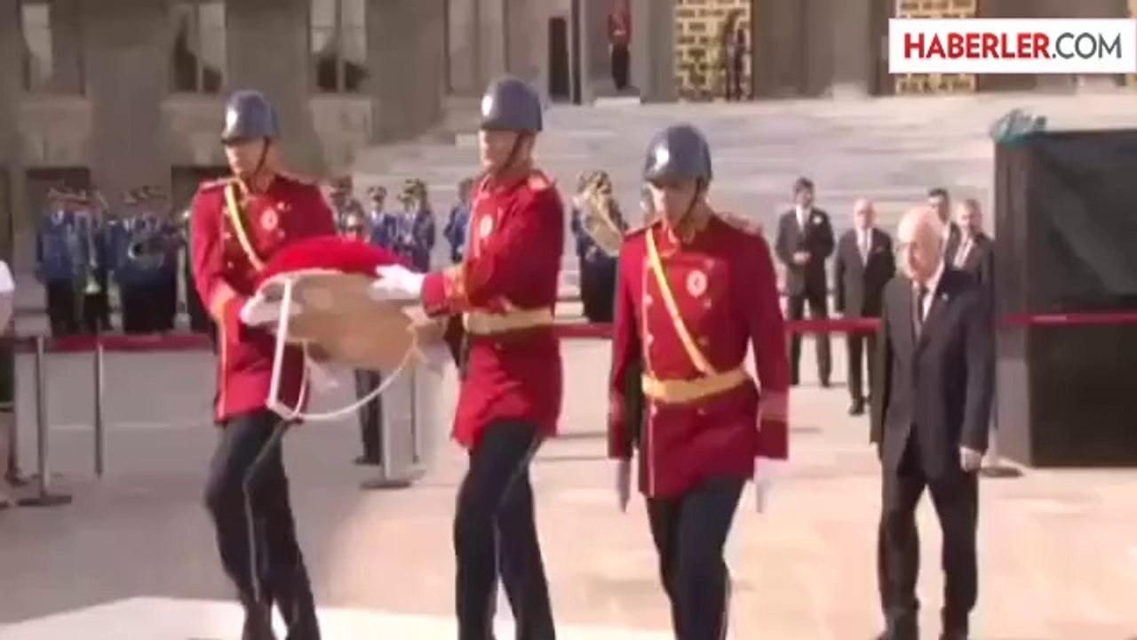 23 Nisan İçin İlk Tören Anıtkabir'de Düzenlendi