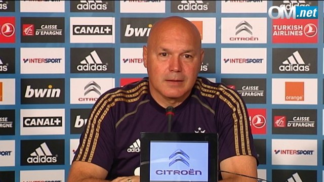 Nantes-OM : José Anigo face à la presse