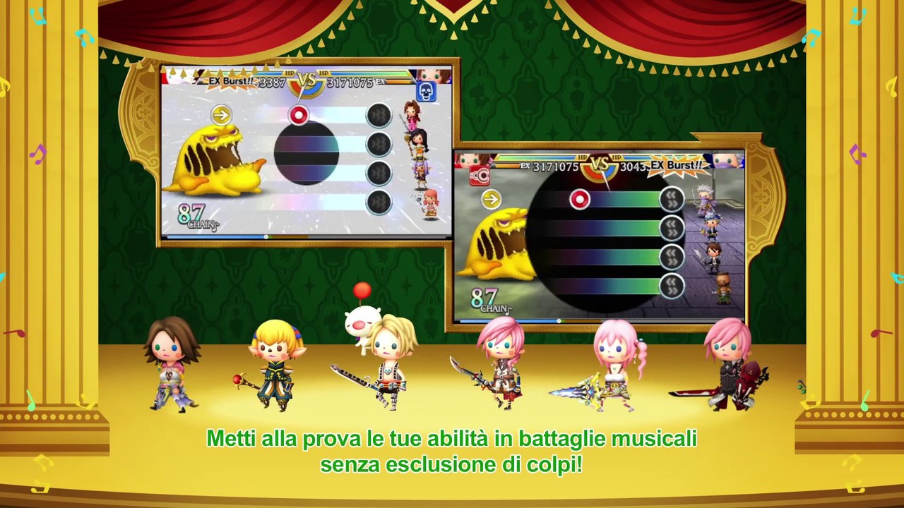 Theatrhythm Final Fantasy Curtain Call - Trailer