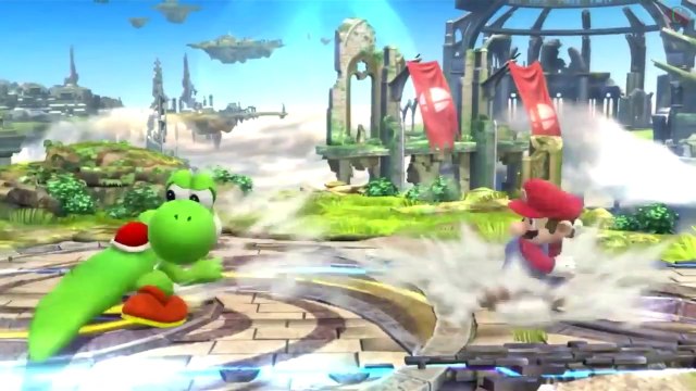 Super Smash Bros 4 Characters Yoshi (WII U 3DS Gameplay) 【All HD】[720P]