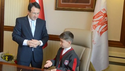 23 Nisan Valilik Makamı Ziyaret