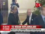 Devlet Erkanı Anıtkabir'de 23 Nisan Törenine Katıldı. Cemil Çiçek, Başbakan Erdoğan