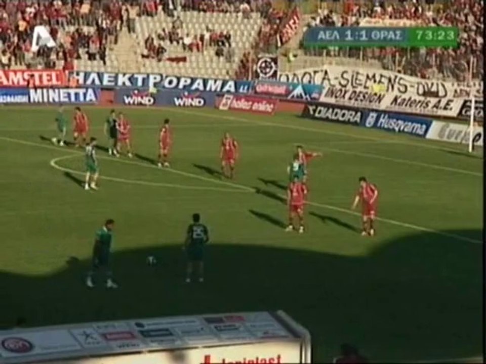 ΑΕΛ-Θρασύβουλος 1-3 2007-08 Κύπελλο Τα γκολ