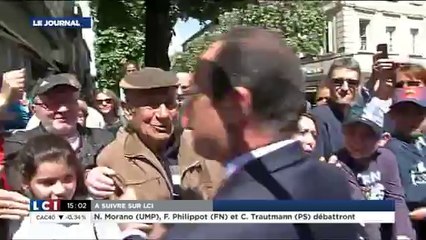 François Hollande, en visite à Carmaux, hué à son arrivée [23.04.2014]