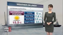 Sunny weather for Jindo on Thursday