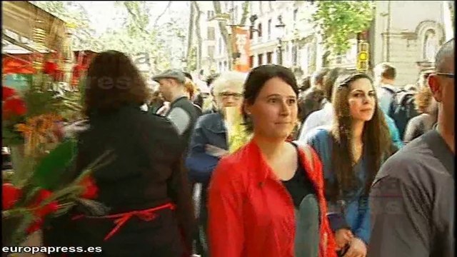 Rosas y libros para celebrar Sant Jordi