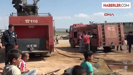 Kaçak Mazot Deposu Yandı