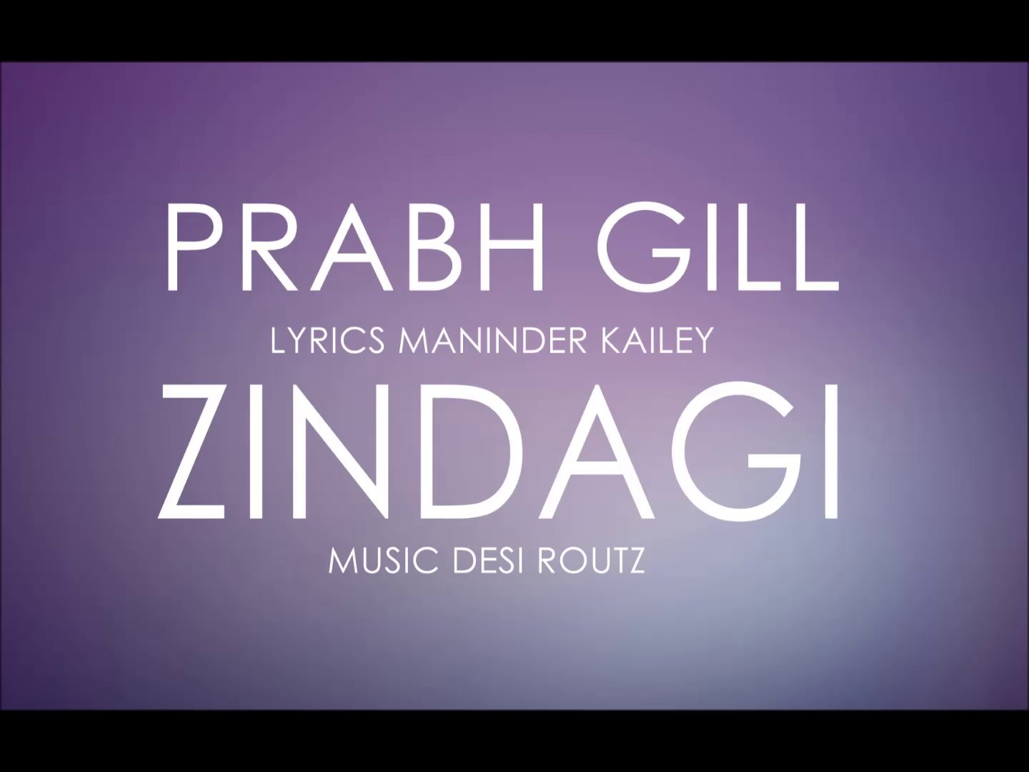 Prabh Gill - Zindagi [Official Audio] - video Dailymotion