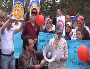 İşçi çocuklardan 23 Nisan eylemi www.halkinhabercisi.com