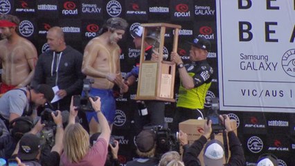 Fanning picks up third Rip Curl Pro title at Bells Beach