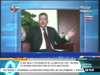 Jaua denuncia daños ocurridos en la Unefa ante la Unesco