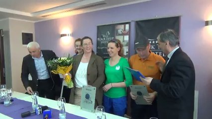 Joey Kelly in vizita la Dej la adapostul de caini Anima Pro Terra