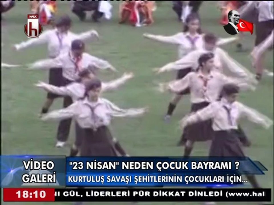 EZGİ DEĞİRMENCİ OĞLU 23 NİSAN 2014 HALK TV