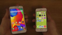 iPhone 5S iOS 7.1.1 vs. Samsung Galaxy S5 Android 4.4 KitKat - Which Is Faster