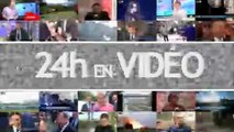 24h en vidéo - 23/04 – Hollande hué à Carmaux, mort d’un otage français au Mali, violentes émeutes au Brésil