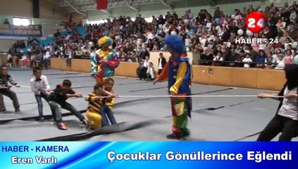 Çocuklar Gönüllerince Eğlendi