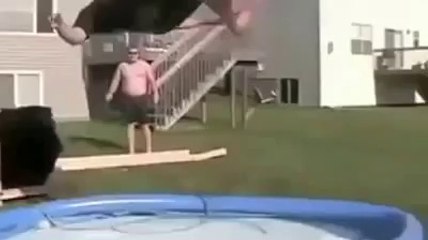 Backyard fun funny video