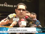 Gerson Pérez consignó en Fiscalía denuncias contra el gobernador Capriles