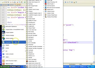 018 - Form tagları - örnek giriş formu