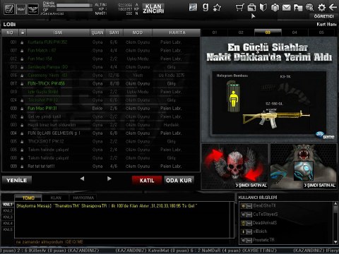 Wolfteam zGeceAvcisi Envanter