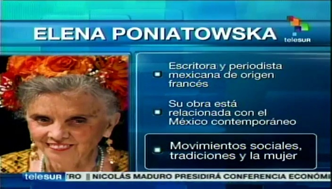 Elena Poniatowska ha incursionado en diversos géneros literarios