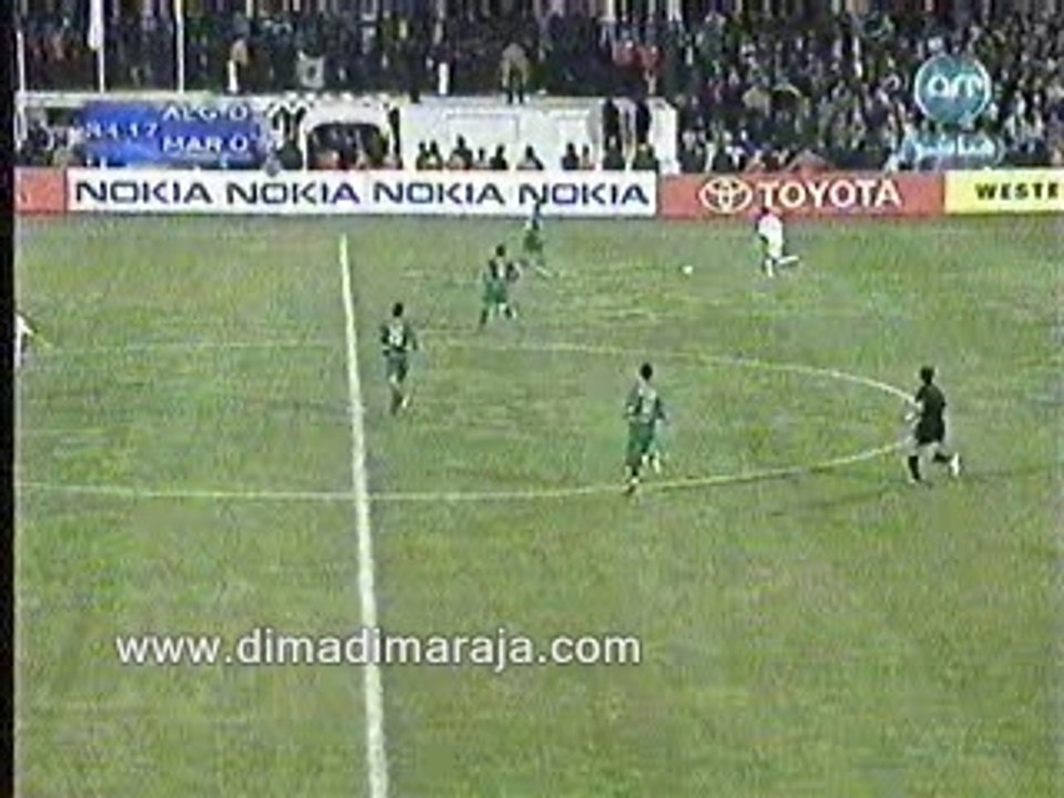Maroc, algérie Can2004 buts afrique