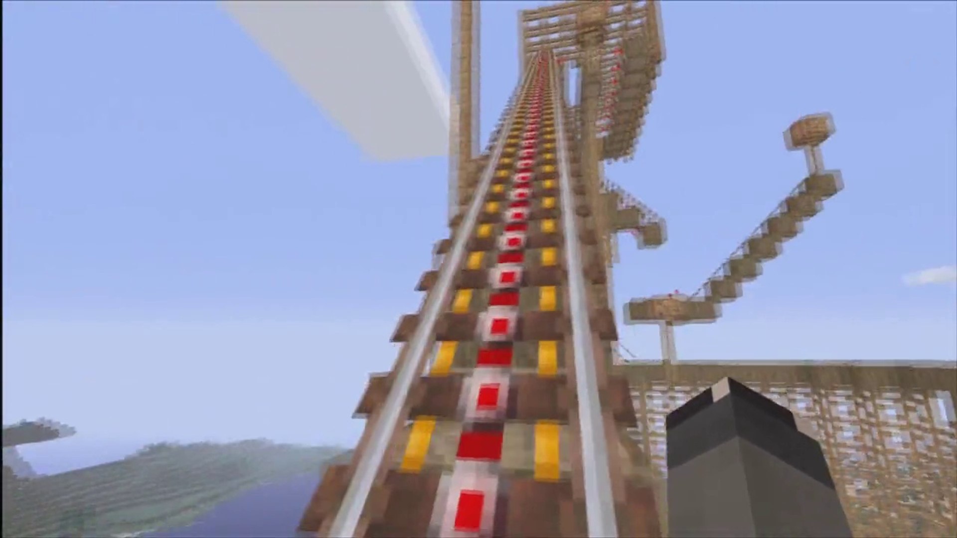 MINECRAFT ROLLER COASTER ! XBOX360 !