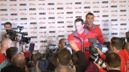 Boxeo - Briggs desafia a Klitschko en la rueda de prensa