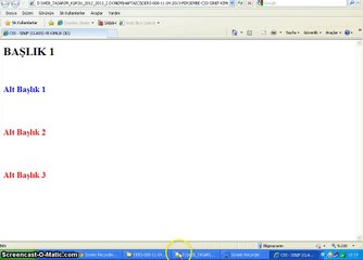 023 - css class (sınıf) ve id (kimlik) seçicileri