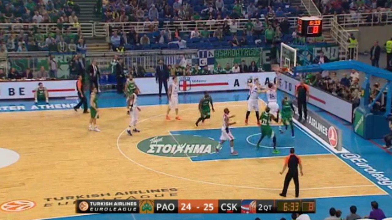 Cuartos de Final: Panathinaikos 73-72 CSKA Moscú (2-2)
