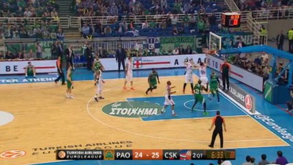 Cuartos de Final: Panathinaikos 73-72 CSKA Moscú (2-2)