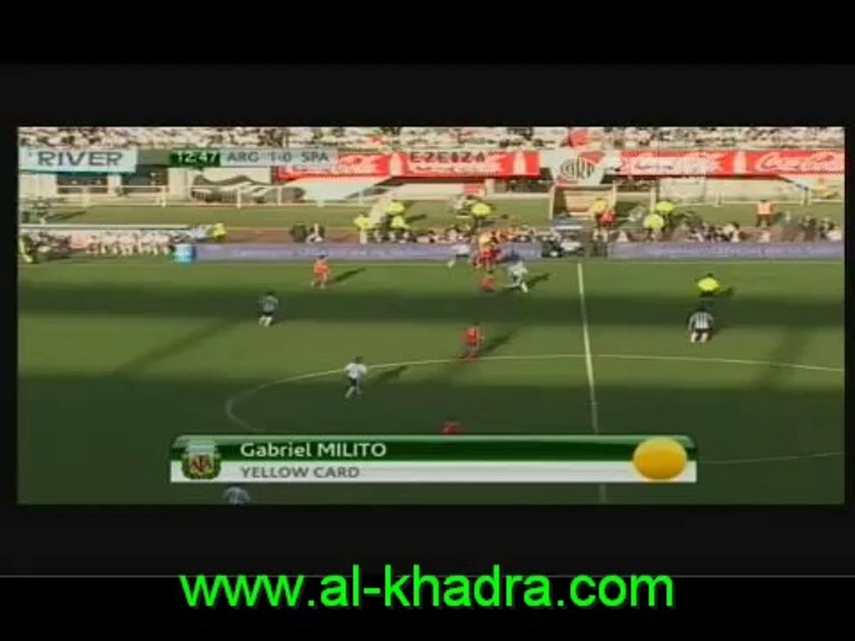 ARGENTINE 4-1 ESPAGNE (08_09_2010,espagne humillièe)