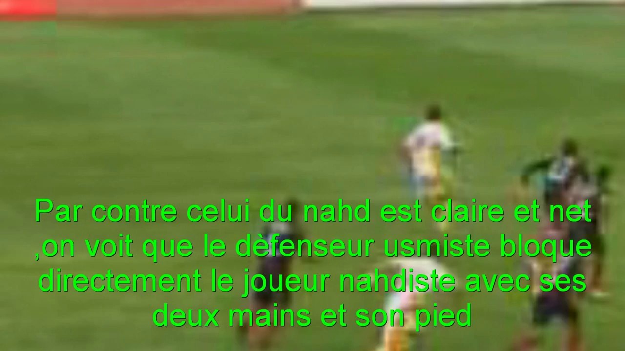 Algerie (Usma 2-0 Nahd ( Incompètence ou corruption  monsieur Benouza _ )