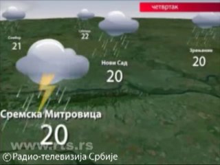 Vremenska prognoza Četvrtak, 24.04.2014