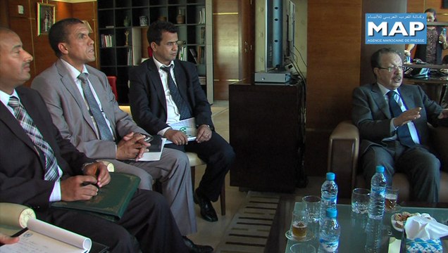 M. Lahlimi Alami s'entretient avec le secrétaire exécutif de la Commission Economique pour l'Afrique