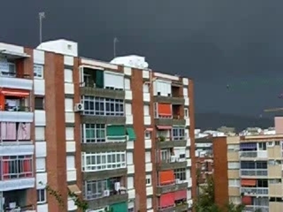 Tornade à Barcelone