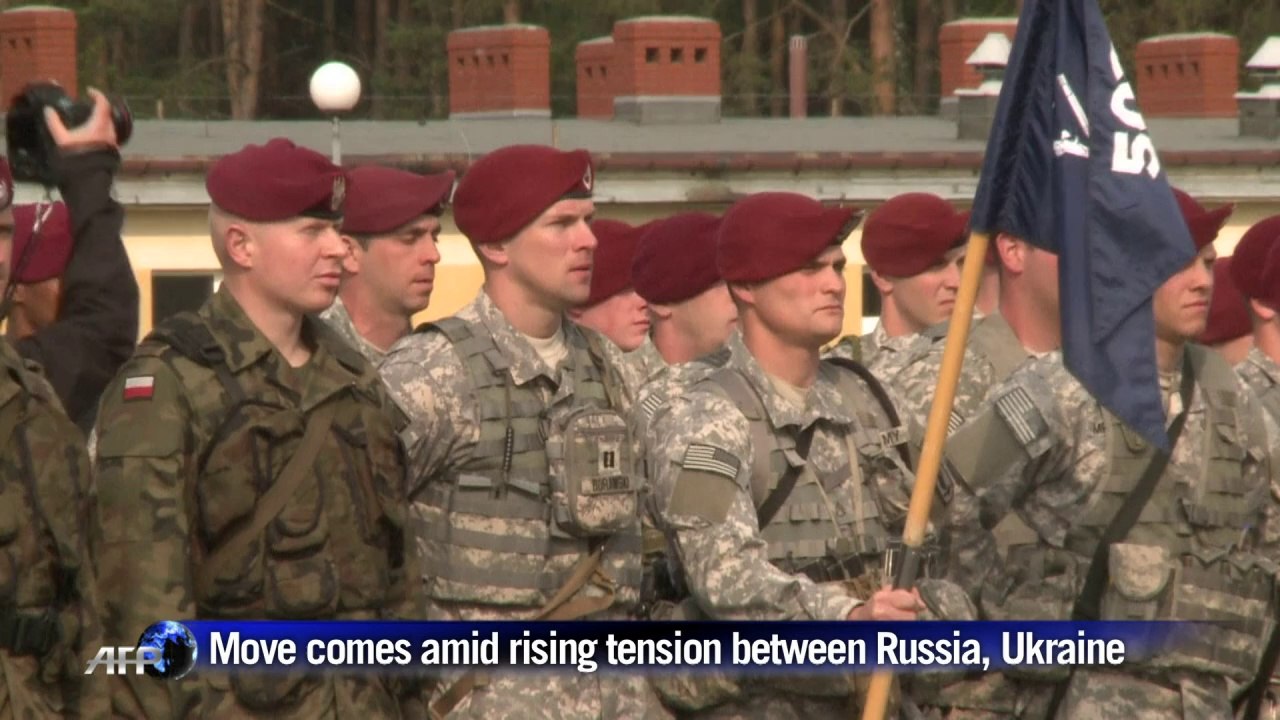 First troops land in Poland as US beefs up Baltic presence