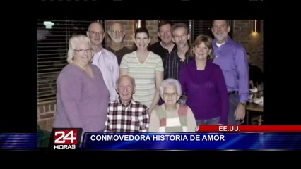 Historia de amor: ancianos fallecieron con 15 horas de diferencia