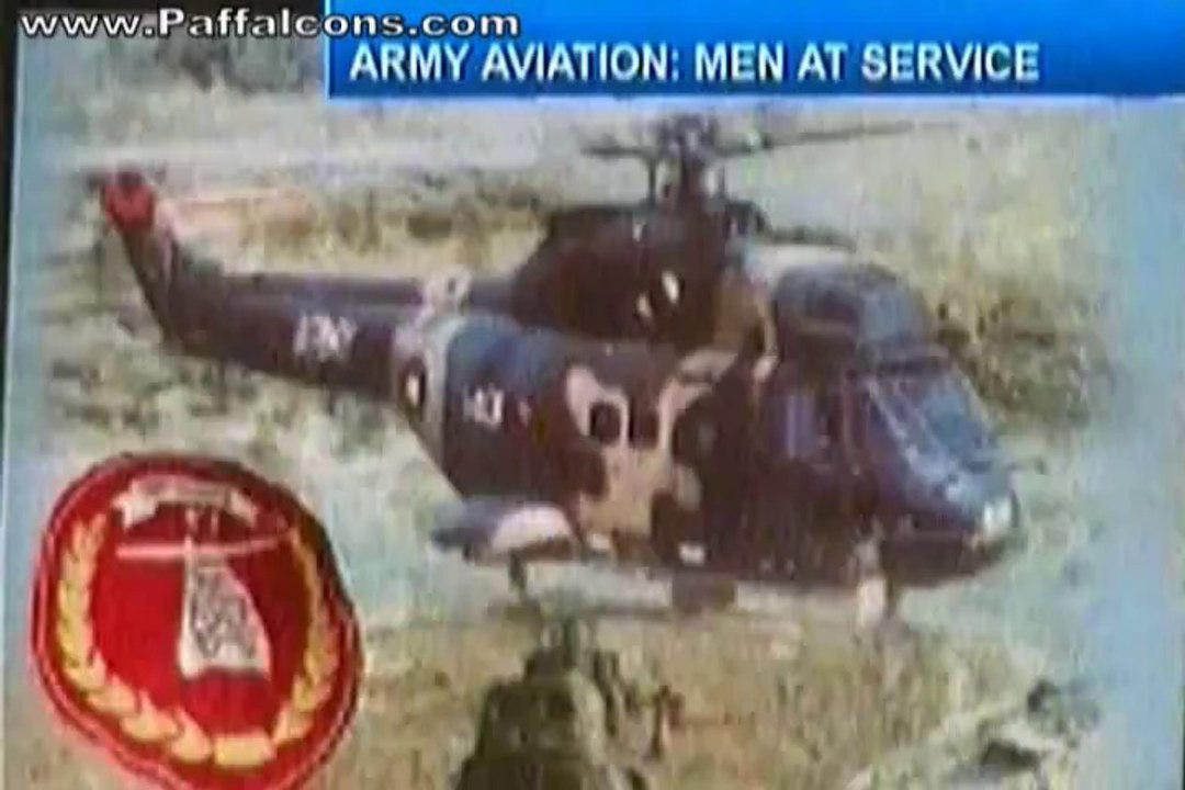 Pakistan Army Aviation during flood relief operations - Men at Service