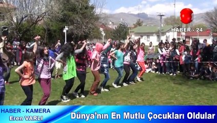 Dünyanın En Mutlu Çocukları Oldular