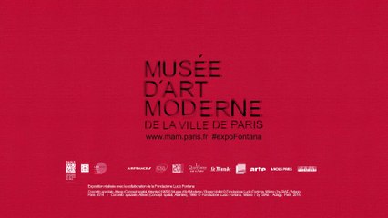 Teaser de l'exposition Lucio Fontana au Musée d'Art moderne de la Ville de Paris