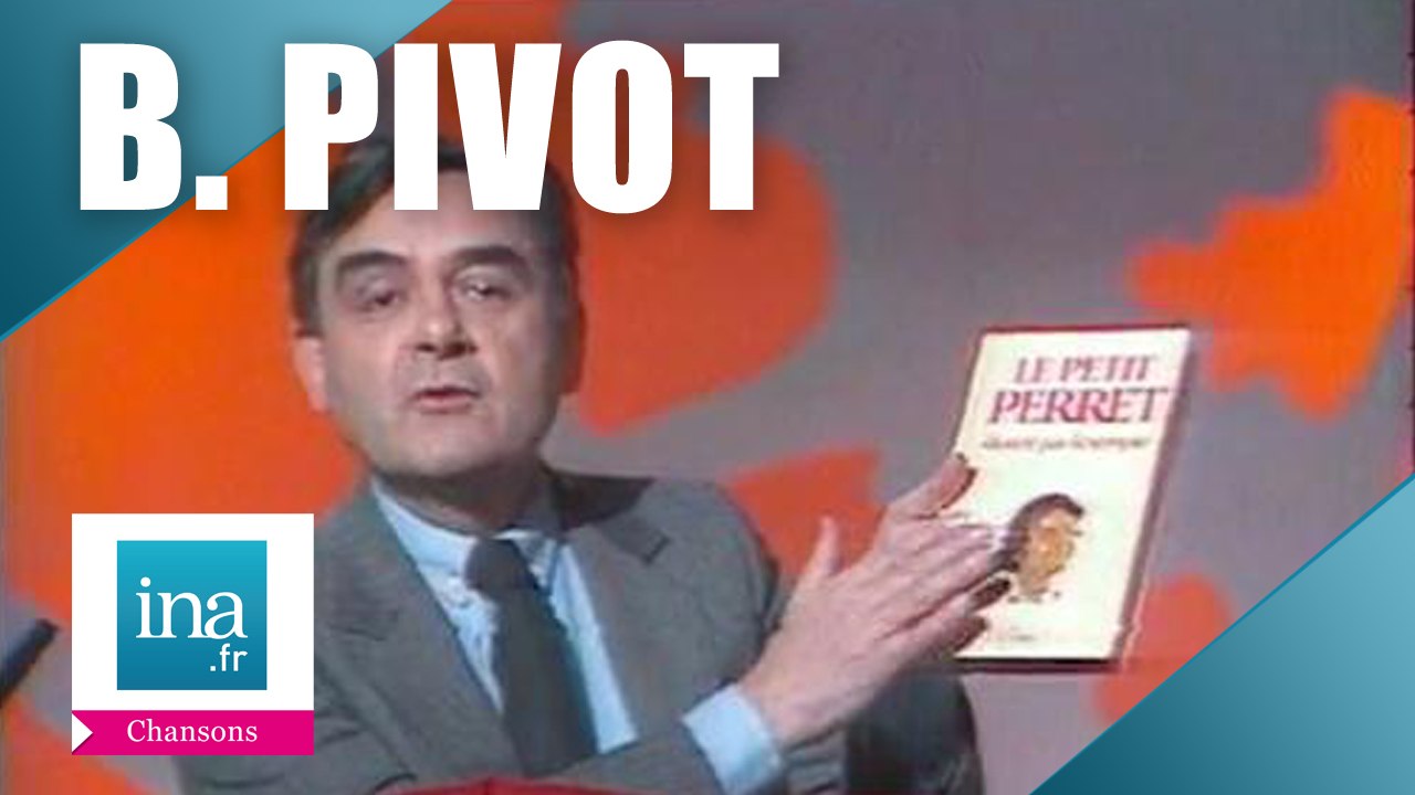 Bernard Pivot "Le petit Perret illustré par l'exemple" | Archive INA