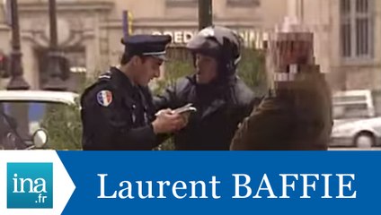 Caméra cachée Laurent Baffie Pascal Sellem "Agression d'un flic" - Archive INA